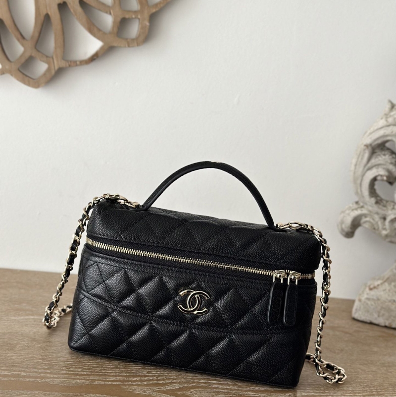 Ch*el cosmetic bags